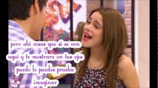 Violetta Podemos Martina Stoessel y Jorge BlancoLetra [upl. by Nostrebor]