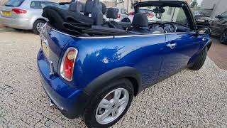 Mini MINI ONE 16 CONVERTIBLE for sale by Inner Drive Motors Ltd [upl. by Anairb]