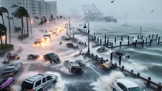 ⚠️ HURRICANE FLORIDA WEATHER  CEDAR KEY LIVE CAM [upl. by Mccahill]