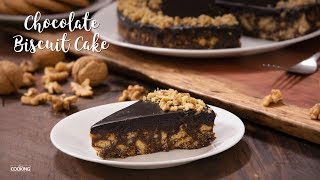 NoBake Chocolate Biscuit Cake [upl. by Hadria]