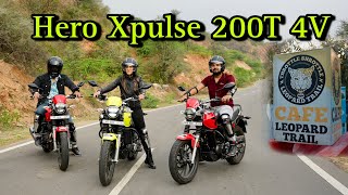 2023 Hero Xpulse 200T 4V  Ride to Leopard Trails Aravali Hills 😍 Detailed Review [upl. by Chard566]