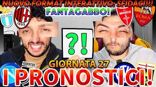 🚨 NAPOLIJUVE LAZIOMILAN INTERGENOA e MONZAROMA‼️😱 FANTAGABBO e PRONOSTICI SERIE A 27 [upl. by Rosenzweig]