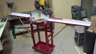 Miter Saw Stand  Folding  Dewalt [upl. by Yul]