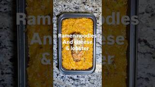 How To Make Ramen Noodles With Cheese amp Lobster [upl. by Justine]