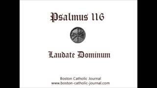 Psalm 116 in Latin [upl. by Aran]