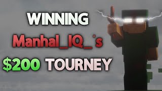 Winning ManhalIQs 200 Bedwars Tournament [upl. by Lorilee893]