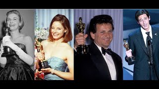 Best Oscar Winning Performances [upl. by Huxley]