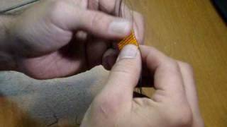 How to finish loom beading [upl. by Nnylassej425]