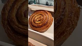 Easy my kinds of cinnamon bread at Starbucks cafe so good ilove it shortvideo satisfying happy [upl. by Ollayos]