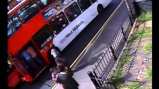 Dramatic CCTV footage of buses crashing into each other in Birmingham [upl. by Byrle985]