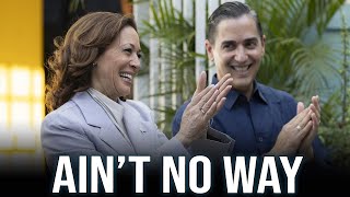 Kamala claps along a protest song in Puerto Rico UNTIL she gets told what the song actually means [upl. by Tijnar365]