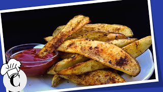 Baked Cajun Potato Wedges An Easy Healthy Recipe [upl. by Anar]