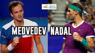 Medvedev vs Nadal  En VIVO  ATP 500 Acapulco [upl. by Hibbs321]