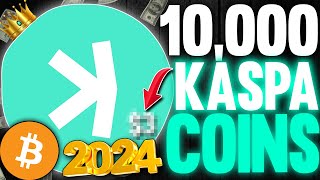 How Much Will 10000 Kaspa Be Worth In 2024 By Years End [upl. by Beasley]