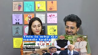 Pak Reacts This is why G7 needs India Bidens Viral Video PM Modis Welcome  Russias Anger at G7 [upl. by Ina280]