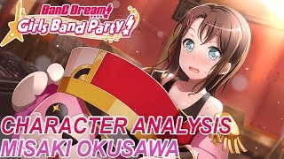 BanG Dream Girls Band Party Character Analysis  Misaki Okusawa [upl. by Aztiray]