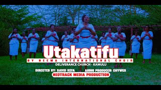 UTAKATIFU BY NEEMA CHOIR INTERNATIONAL 4K OFFICIAL VIDEO SKIZA CODE 69314073 [upl. by Anas]