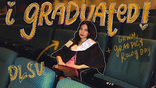 I graduated ˙✧˖°🎓 ༘⋆｡ ˚ vlog  GRWM [upl. by Boleyn653]