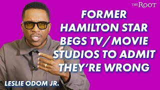 Leslie Odom Jr Begs Studios amp Streamers To Admit Theyre Wrong In WGA amp SAGAFTRA Strikes [upl. by Joselow647]