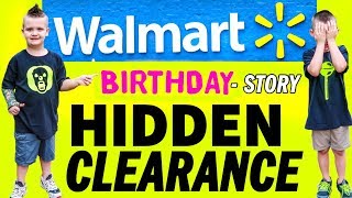 We Bought Walmart HIDDEN Clearance BIRTHDAY GIFT HAUL [upl. by Liakim782]