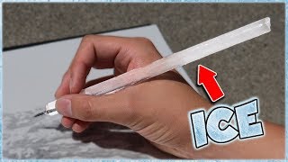 Can You Draw With A Pencil Made Of Ice [upl. by Corbie]