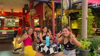 Best of Koh Samui Lamai Beach Thailand Nightlife Walking Tour 2023 [upl. by Megen]