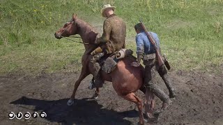 Never Seen This move Before in Red Dead Redemption 2 [upl. by Gnouhp692]