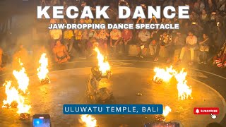 Mesmerizing KECAK Dance at Uluwatu Temple Bali Unforgettable Cultural Experience [upl. by Sindee]