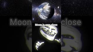 Moon to earth distance moon earth distance shorts trending [upl. by Bovill]