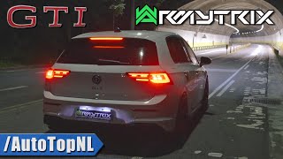 VW Golf GTI MK8 SUPER LOUD ARMYTRIX EXHAUST by AutoTopNL [upl. by Ailenroc]