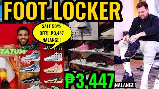 FOOT LOCKER MASSIVE SALE 50 OFF Bagsak Presyo na Basketball Shoes ni LUKA DONCIC at JAYSON TATUM [upl. by Rafaellle828]