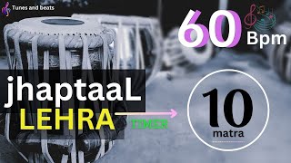 JHAPTAAL LEHRA  sitar  10 Matra  C  scale  JhaptaaL [upl. by Bashuk]