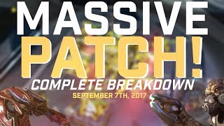 Halo Wars 2  THE BIGGEST PATCH LIST WEVE EVER SEEN  Complete Note Breakdown P1 [upl. by Leilani]