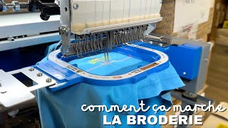 Comment faire de la sérigraphie et de la broderie [upl. by Halliday542]