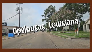 Driving Through Opelousas Louisiana  Rural Exploration Tour  Dash Cam  High Crime [upl. by Hymie264]