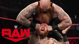 Aleister Black vs Erick Rowan Raw Feb 17 2020 [upl. by Annil30]