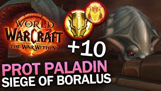 Siege of Boralus 10  Lightsmith Prot Paladin  TWW BETA M [upl. by Valdas443]