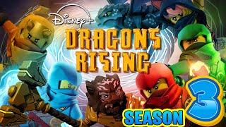 Ninjago Dragons Rising Season 3 Release Date and More Update [upl. by Ahsrats]