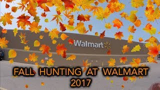 Fall Hunting At Walmart 2017 [upl. by Yenterb]