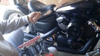 2008 Yamaha VStar 650 Winter Storage quotWinterizationquot 2015 [upl. by Legnalos]