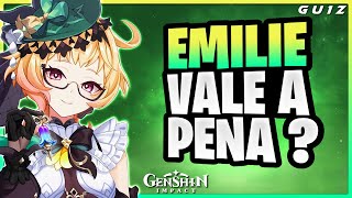 O QUE ACHEI DA EMILIE   GENSHIN IMPACT [upl. by Gayl]