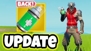 The MedMist Is BACK Fortnite Update [upl. by Jasmine]