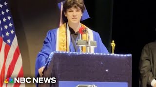 High school valedictorian gives unforgettable graduation speech after personal tragedy [upl. by Assina]