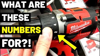 CORDLESS VS CORDED DRILLSWhat Are The Numbers For Clutch Control  Slip Clutch  Torque Drill [upl. by Gannie271]