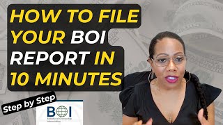 File your BOI Report for Free in 10 minutes StepByStep instructions [upl. by Inigo]