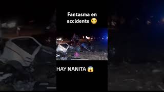 IMPRESIONANTE ANTASMA EN ACCIDENTE 😮 viralvideo fypシ゚ paranormal terror shorts [upl. by Joao818]