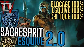 Sacresprit Esquive Plumes de foudre 20 encore plus OP BROKEN  Diablo 4 Saison 6 [upl. by Namlas]