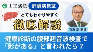 「健康診断の腹部超音波検査で「影がある」と言われたら？」 20241018 山王病院 肝臓病教室 [upl. by Maryanne]