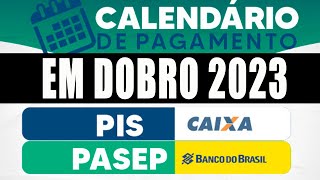 PISPASEP EM DOBRO E ANTECIPADO CALENDÁRIO 2023 SERÁ PUBLICADO ESTA SEMANA CODEFAT E O PAGAMENTO [upl. by Arica590]