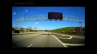 Berlin Turnpike to I91 Hartford to Poquonock connecticut october9 2022 [upl. by Wait]